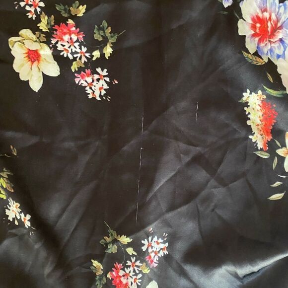 leena for Mac Duggal Faux Wrap Floral Gown Dress Size 2 - Picture 10 of 11